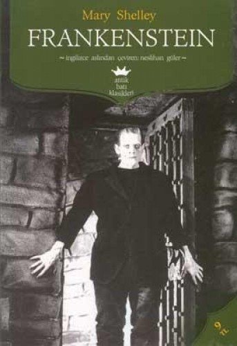 Frankenstein – Mary Shelley kitap kapağı