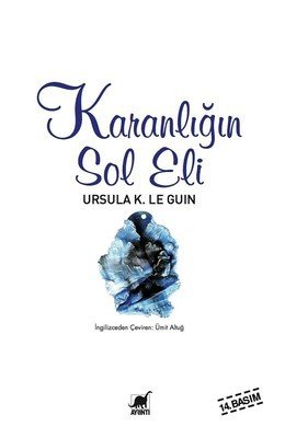 Karanlığın Sol Eli – Ursula K. Le Guin kitap kapağı